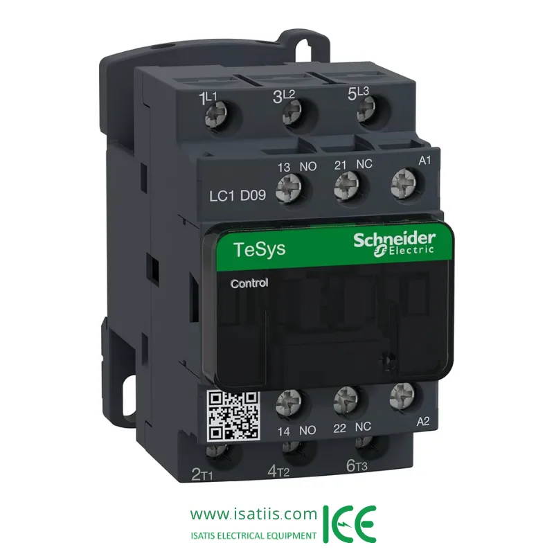 schneider-contactor-25a-220v-ac-lc1d25m7 کنتاکتور اشنایدر 25 آمپر 220 ولت AC LC1D25M7