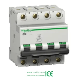 کلید مینیاتوری چهار پل 4 آمپر 6kA موتوری AC اسپکتر SE-24360